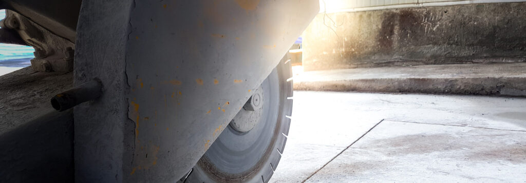 conrete catting by milton contractor MCL