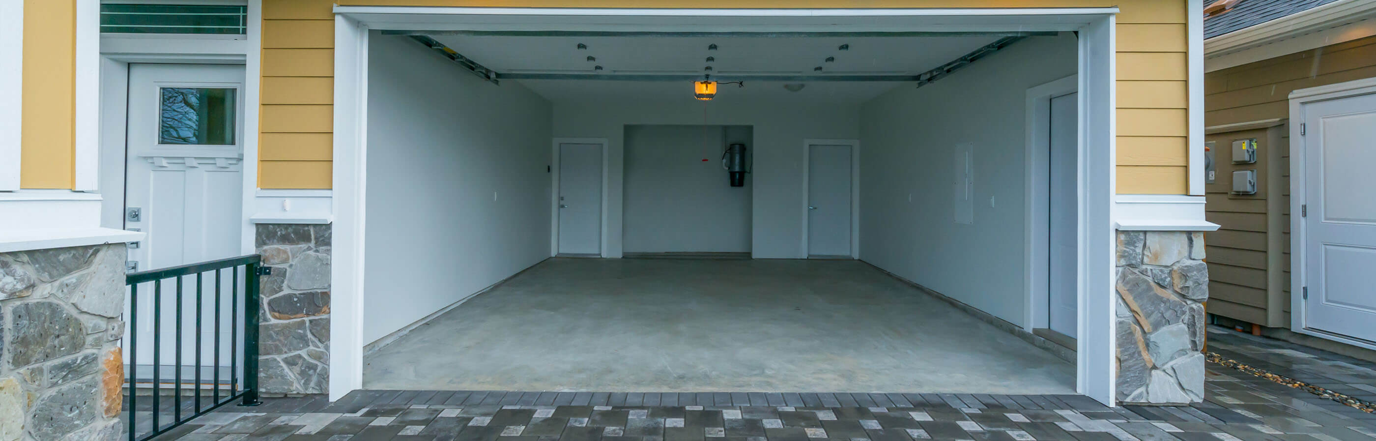 residential garage concrete floor installation and replacement